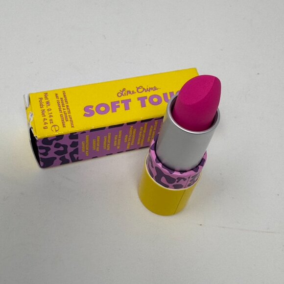 2 - Lime Crime FUNKY FUSION Soft Touch Lipstick - Full Size Discontinued NEW - Picture 2 of 7